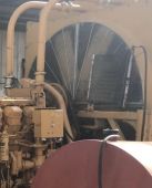 Large IEA Radiator Removed From Cat 3516 Generator Set