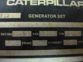 Caterpillar 3512 DITA - 1250 Kw Diesel Generator