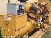 Caterpillar C9 - 225 Kw Diesel Generator