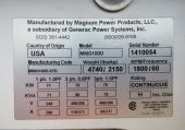 Magnum MMG100D - 78KW Tier 4i Rental Grade Generator Set