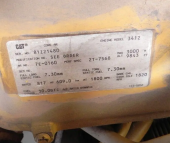 Caterpillar 3412 - 820HP Generator Power Unit