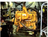 Item# E4229 - Caterpillar C27 Industrial 1200HP, 1800RPM Diesel Generator Set Engine