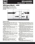 MultiQuip WhisperWatt DCA400SSI - 320kW Prime Rental Grade Portable Diesel Generator