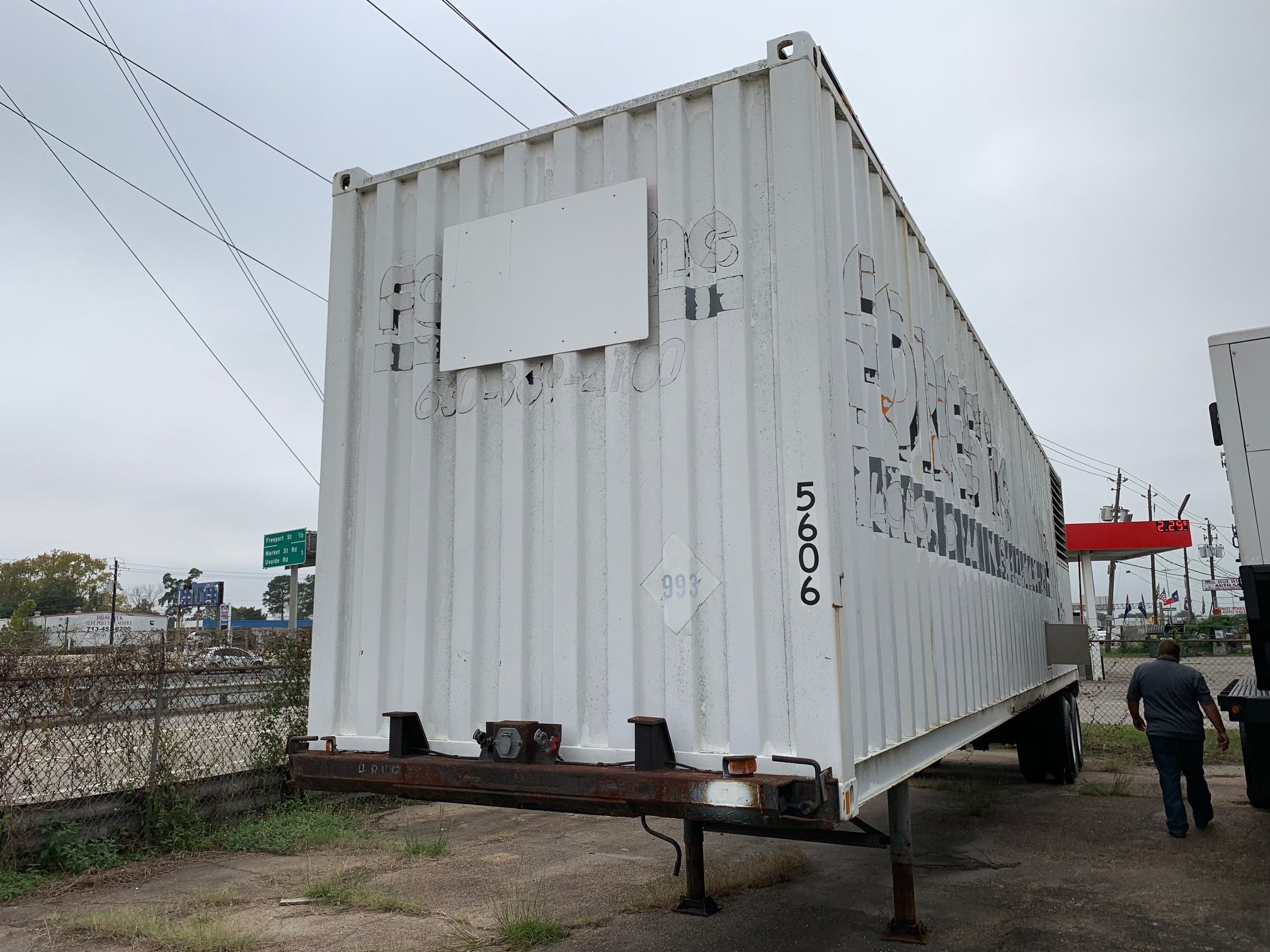 40' High Cube Generator Chassis