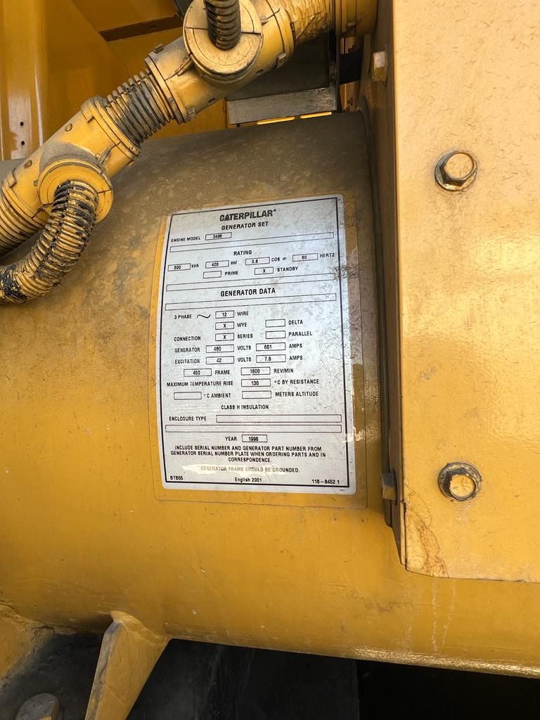 Caterpillar 3406 - 400KW Diesel Generator Set