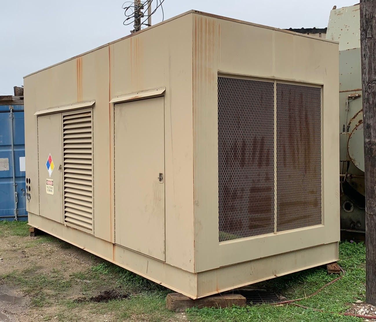 Weatherproof Generator Enclosure for
