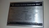 Item# P6122 - GE Steam 25000KW, 60Hz, 13800V Turbine Power Plant