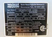 Wacker Neuson G150 - 120KW Tier 4i Rental Grade Power Module