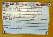 Leroy Somer 350KW Generator End w/Control Panel