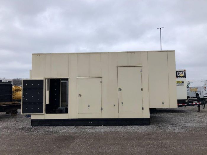 Sound Attenuated Enclosure for Cat C32 or Similar Sized Generator Sets