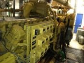 Item# P6120 - Caterpillar G3532 (4 x G3516) Natural Gas 4160KW, 8320Kva, 50Hz, 400V Power Plant (2 Sets Available)