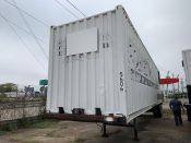 40' High Cube ISO Generator Container on Chassis
