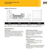 Caterpillar C175-16 - 2400KW Diesel Generator Sets (4 Available)