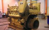 Item# E4532 - Caterpillar D398 820HP, 1200RPM Industrial Diesel Engine Cores (3 Available)