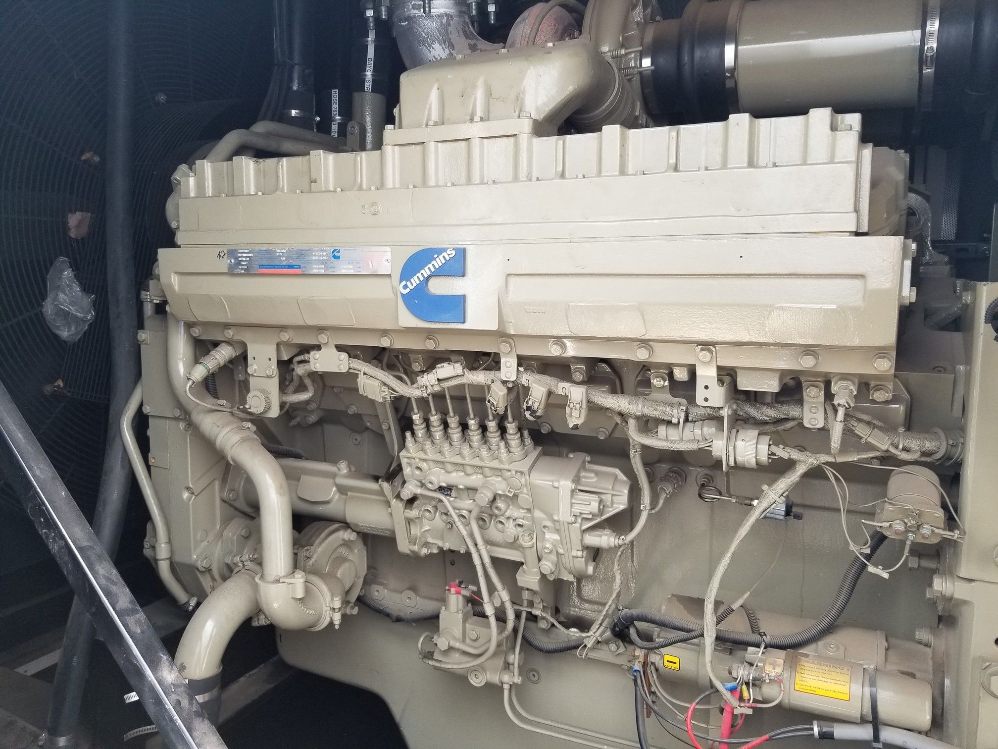 Cummins QST30G4 1000KW Diesel Generator Sets (2 Available)