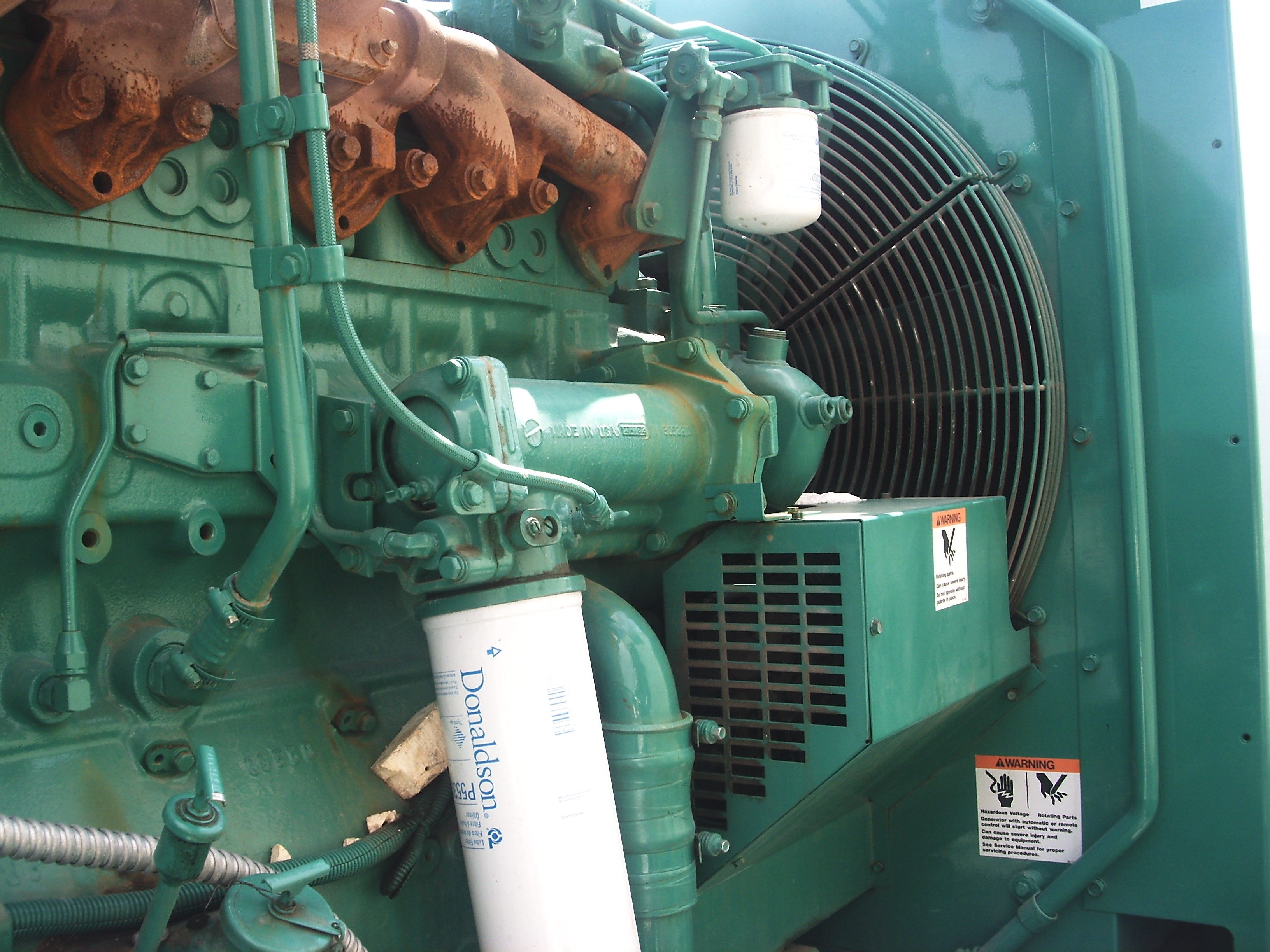 Item GS3882 Cummins NTA855G2 Diesel 300KW, 60Hz, 480V Generator Set